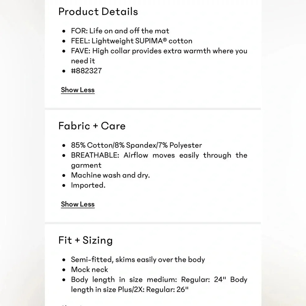 Athleta Outbound Mock Neck Top - Picture 7 of 8